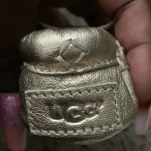 Ugg Loafers Gold